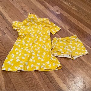 DVF for Gap EUC size 4 kid girl dress and shorts!
